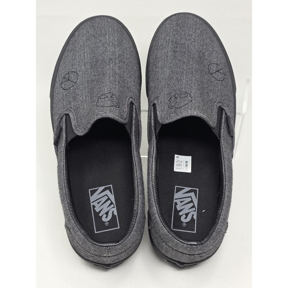 Vans Classic Slip-SLIP Sneakers VN000BVZ239 Wool Gray/Black Men\'s Size 10.5 NEW main image 11